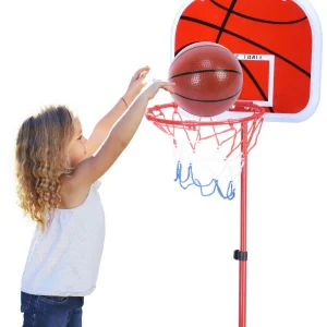 Adjustable Basketball Hoop Backboard Net for Children