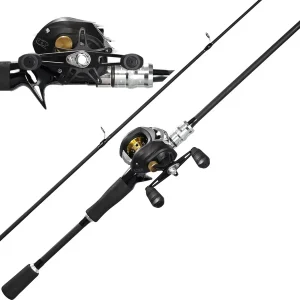 Fishing Rod and Reel  Baitcasting Combo  Freshwater and Saltwater Fishing